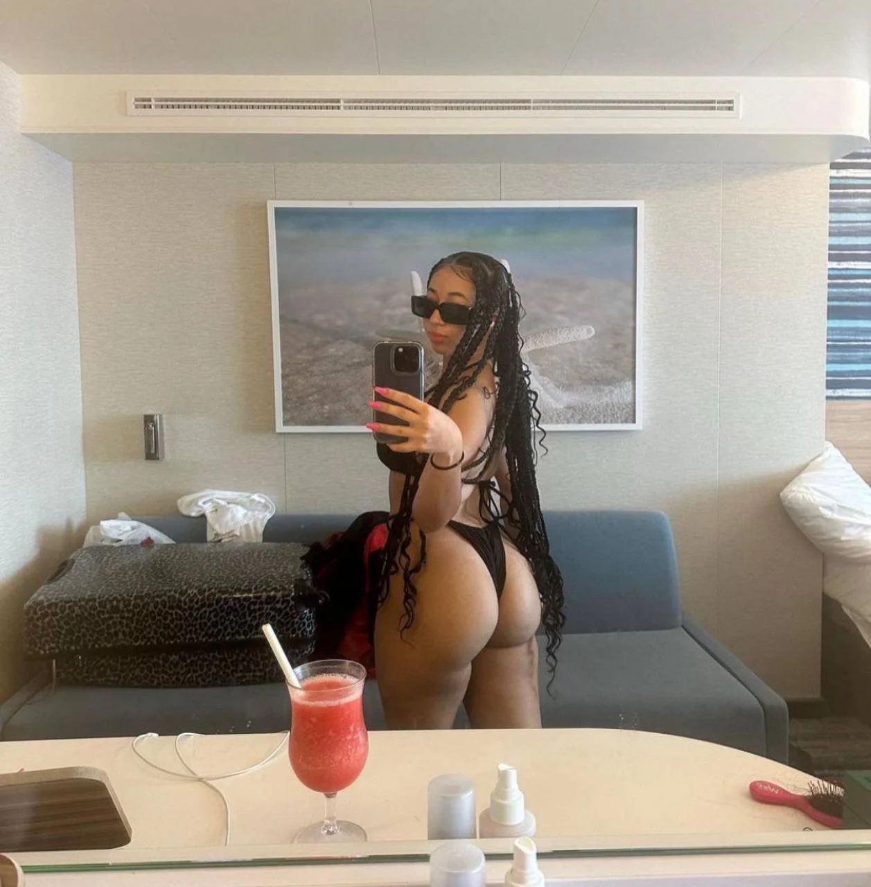 jaden newman nude ass mirror back selfie